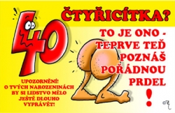 Průkaz 40 Čtyřicítka